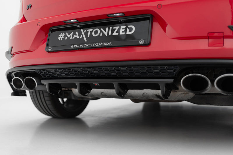 Maxton Design Hinten Splitter Volkswagen Golf R Hatchback Mk7 Facelift