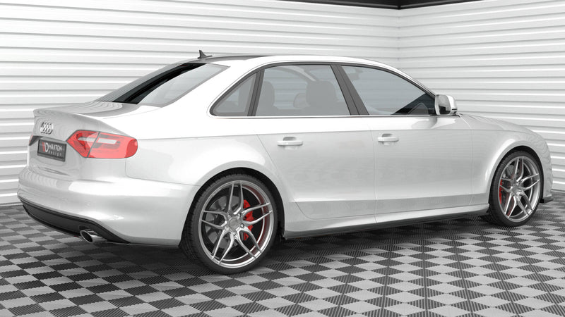 Maxton Design Hinten Splitter Audi A4 S-Line B8 Facelift