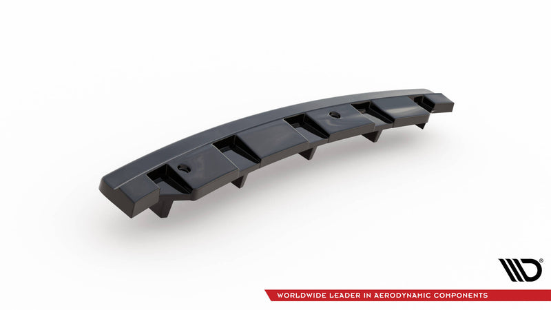Maxton Design Hinten Splitter BMW 5 F11 M-PACK (mit zwei Einzel AUSPUFFENDROHR)
