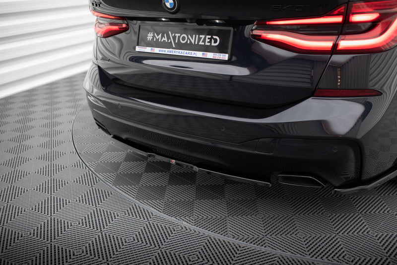 Maxton Design Hinten Splitter BMW 6 GT G32 M-Pack