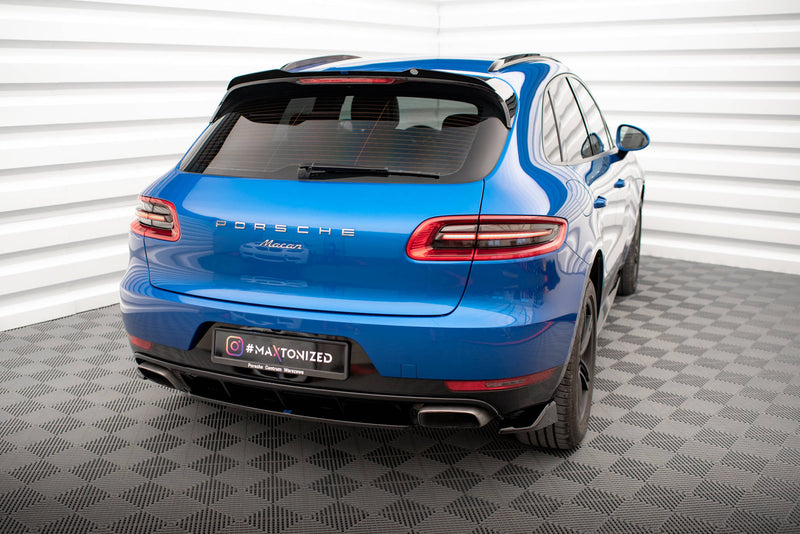 Maxton Design Hinten Splitter Porsche Macan Mk1