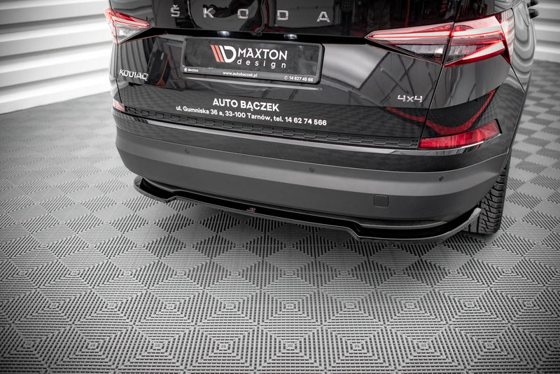 Maxton Design Rear Splitter Skoda Kodiaq Mk1 Facelift