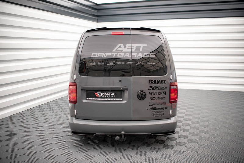 Maxton Design Hinten Splitter Volkswagen Caddy Long Mk3 Facelift