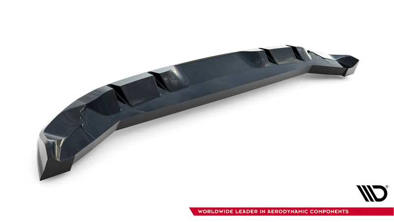 Maxton Design Hinten Splitter (mit einem vertikalem balken) Abarth 500e