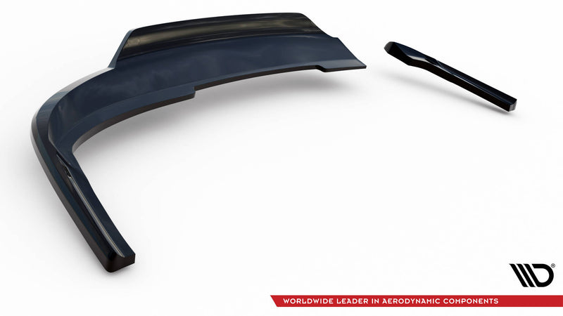 Maxton Design Hinten Splitter (mit einem vertikalem balken) Audi A4 Competition B8 Facelift