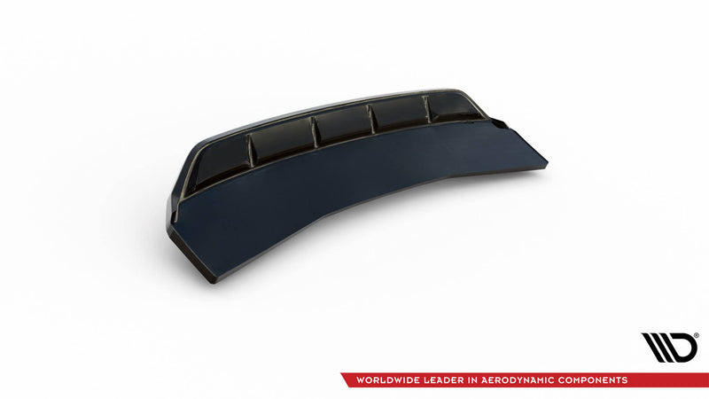 Maxton Design Hinten Splitter (mit einem vertikalem balken) Audi A4 Competition B9
