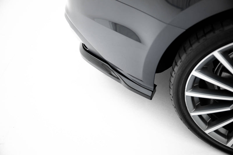 Maxton Design Hinten Splitter (mit einem vertikalem balken) Audi A5 F5 Facelift