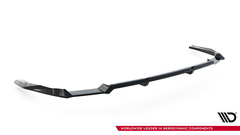 Maxton Design Hinten Splitter (mit einem vertikalem balken) Audi A5 S-Line Sedan / Avant B10
