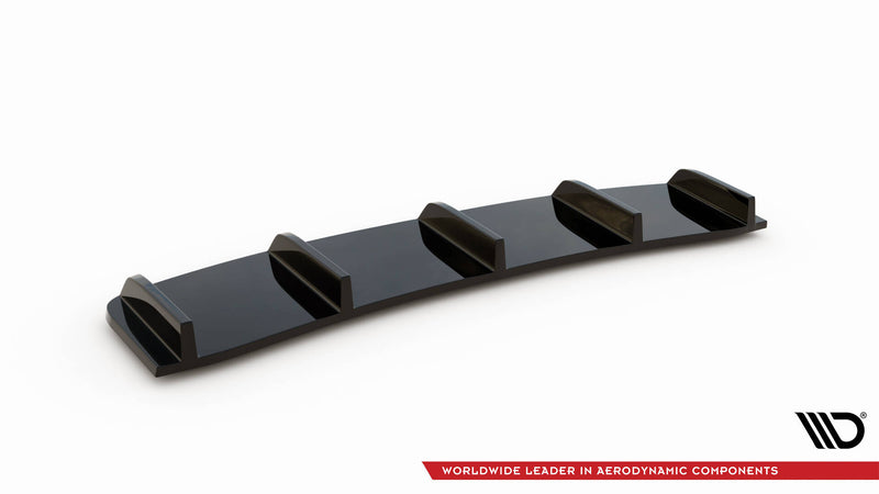 Maxton Design Hinten Splitter (mit senkrechten Balken) Audi A7 S-Line C7 Facelift