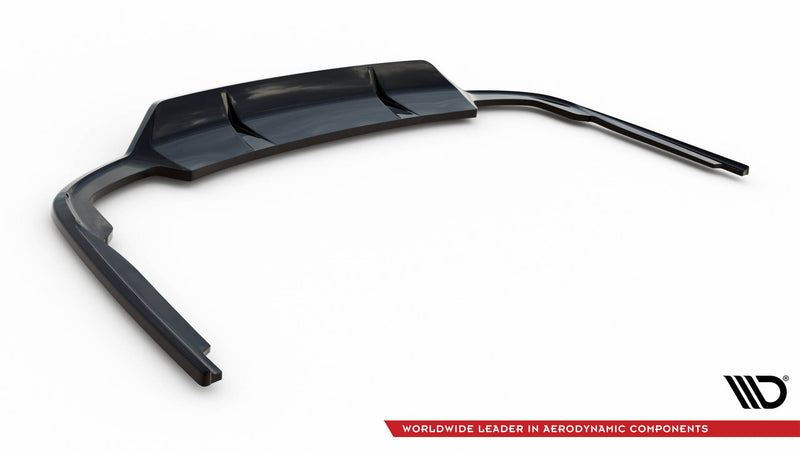 Maxton Design Hinten Splitter (mit einem vertikalem balken) Audi A8 S-Line D5