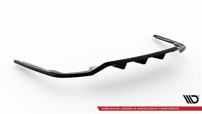 Maxton Design Hinten Splitter (mit einem vertikalem balken) Audi A8 S-Line D5