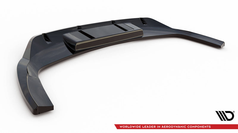 Maxton Design Hinten Splitter (mit einem vertikalem balken) Audi Q4 e-tron Sportback S-line Mk1