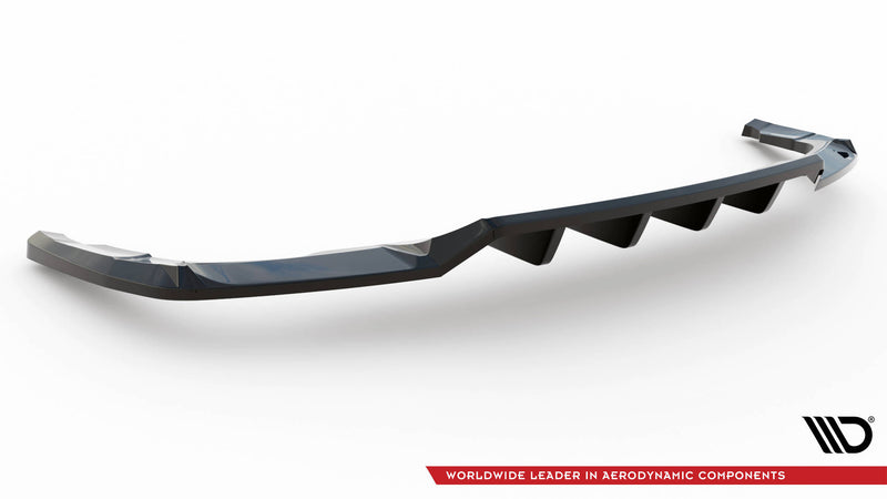 Maxton Design Hinten Splitter (mit einem vertikalem balken) Audi Q5 S-Line SUV Mk2 Facelift