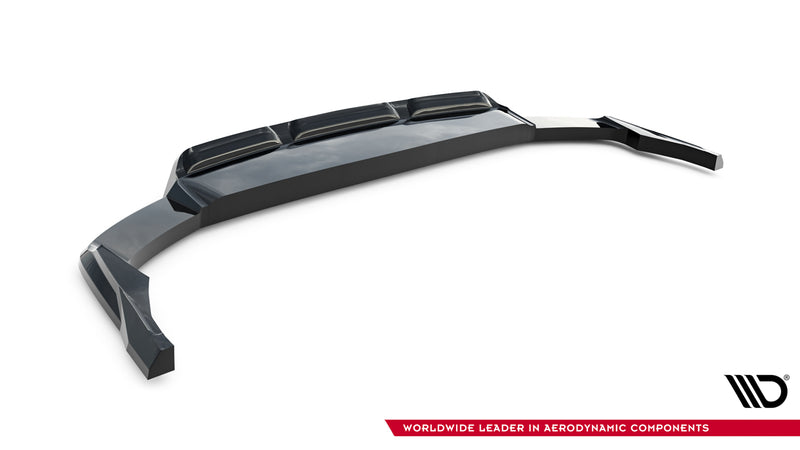 Maxton Design Hinten Splitter (mit einem vertikalem balken) Audi Q8 Mk1 Facelift