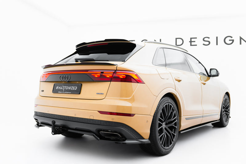 Maxton Design Hinten Splitter (mit einem vertikalem balken) Audi Q8 Mk1 Facelift