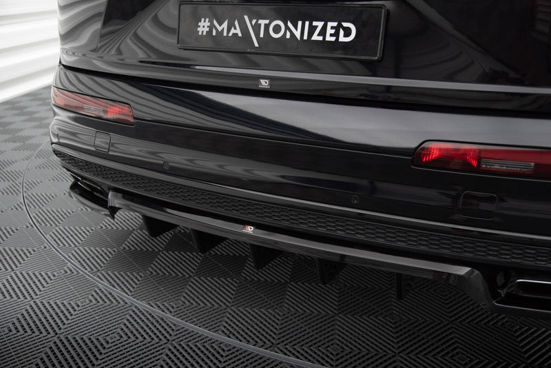 Maxton Design Hinten Splitter (mit einem vertikalem balken) Audi SQ7 Mk2