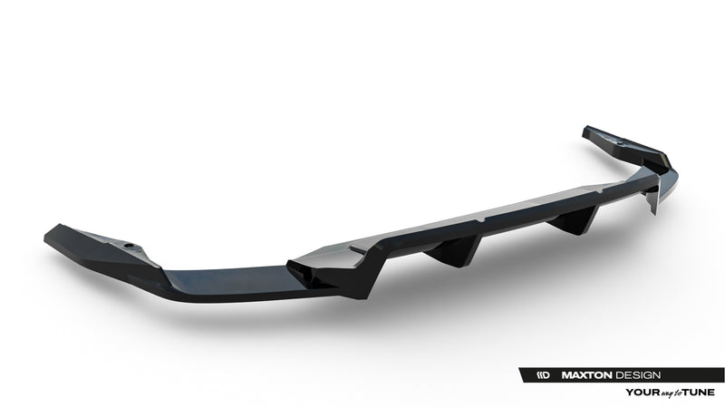 Maxton Design Rear Splitter (with vertical bar) Audi SQ7 Mk2 Facelift 2