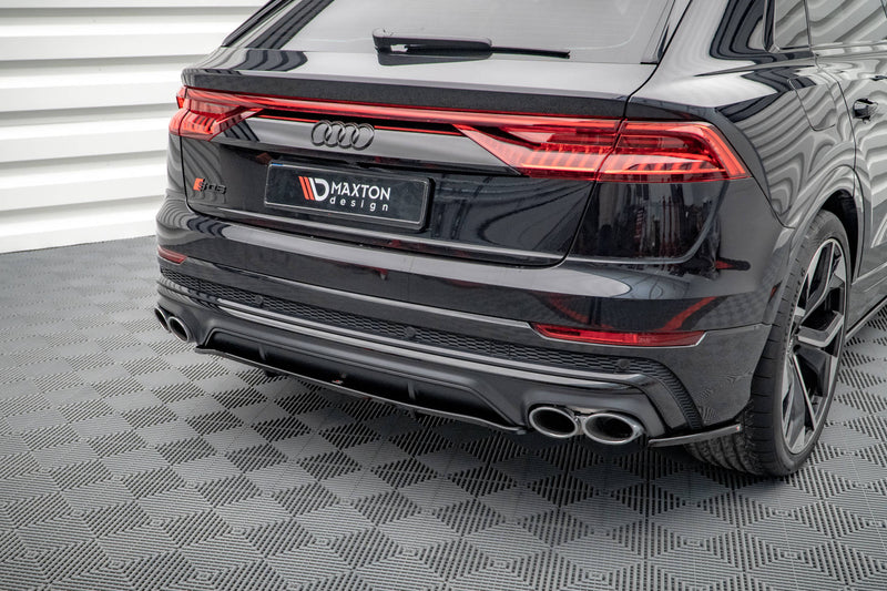Maxton Design Hinten Splitter (mit einem vertikalem balken) Audi SQ8 Mk1