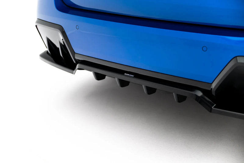 Maxton Design Rear Splitter (with a vertical bar) BMW 2 M-Pack Gran Coupe F74