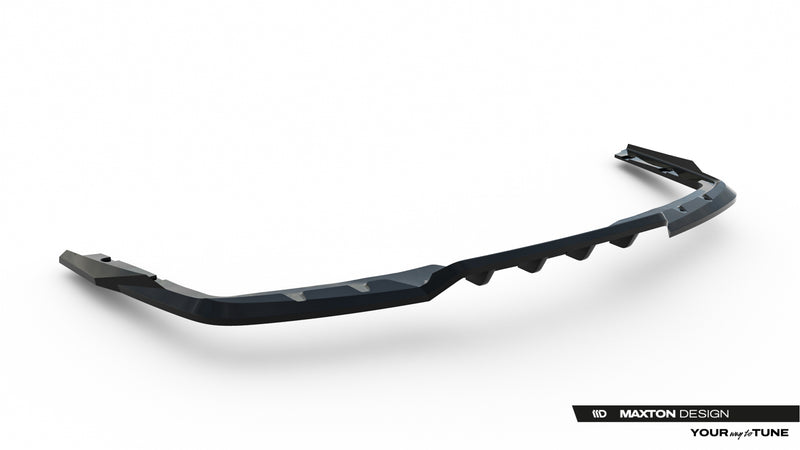 Maxton Design Rear Splitter (with a vertical bar) BMW 2 M-Pack Gran Coupe F74