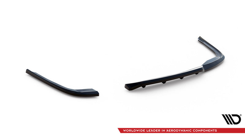 Maxton Design Hinten Splitter (mit einem vertikalem balken) BMW 3 GT F34 Facelift