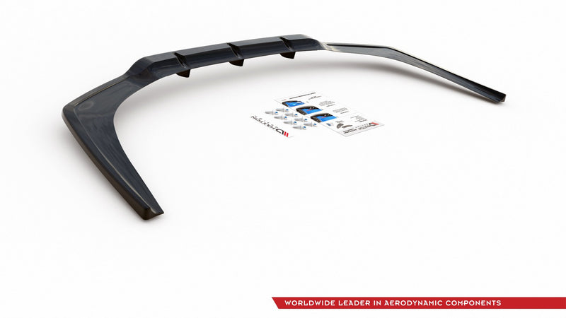 Maxton Design Hinten Splitter (mit einem vertikalem balken) BMW 8 Coupe M-Pack G15