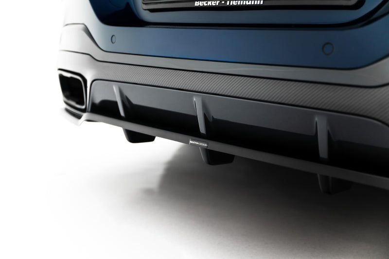 Maxton Design Rear Splitter (with one vertical bar) for BMW 8 Series Gran Coupe M-Pack G16