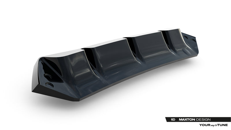 Maxton Design Hinten Splitter (mit einem vertikalem balken) BMW M5 F90 / F90 Facelift
