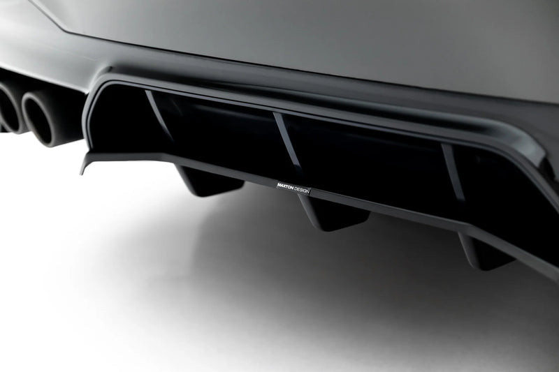 Maxton Design Hinten Splitter (mit einem vertikalem balken) BMW M5 F90 / F90 Facelift