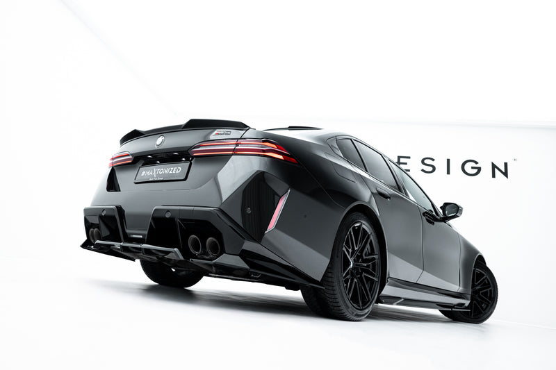 Maxton Design Hinten Splitter (mit einem vertikalem balken) BMW M5 Sedan / Touring G90