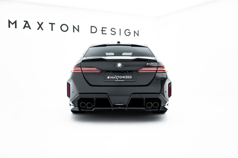 Maxton Design Hinten Splitter (mit einem vertikalem balken) BMW M5 Sedan / Touring G90