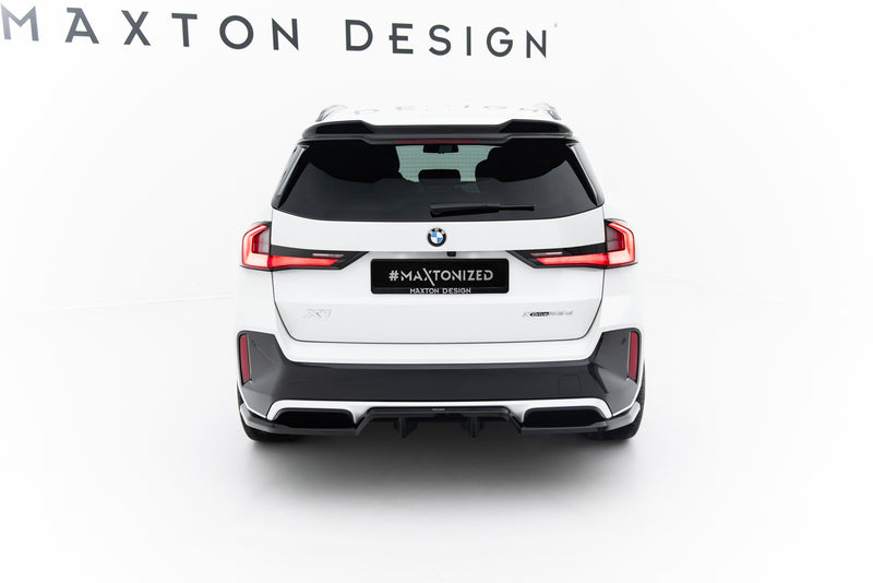 Maxton Design Hinten Splitter (mit einem vertikalem balken) BMW X1 M-Pack U11