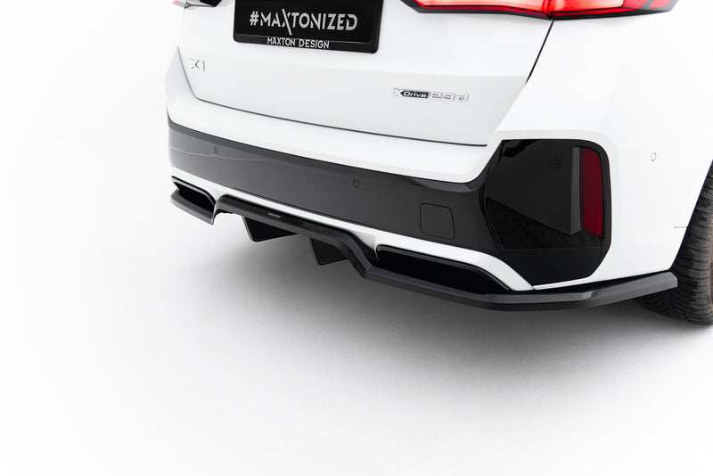 Maxton Design Hinten Splitter (mit einem vertikalem balken) BMW X1 M-Pack U11