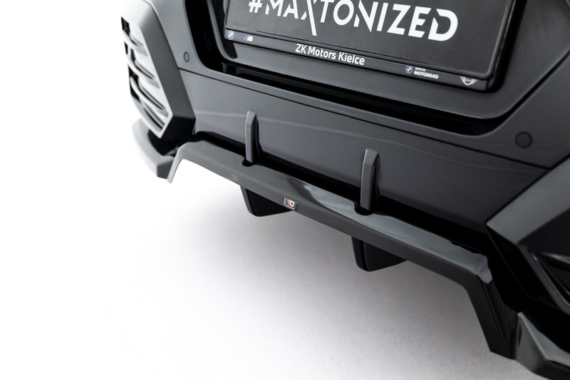 Maxton Design Hinten Splitter (mit einem vertikalem balken) BMW X2 M-Pack U10