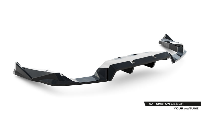Maxton Design Rear Splitter (with vertical bars) BMW X2 M35i U10