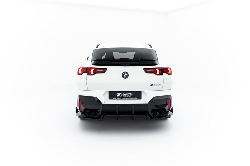 Maxton Design Rear Splitter (with vertical bars) BMW X2 M35i U10