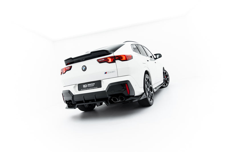 Maxton Design Rear Splitter (with vertical bars) BMW X2 M35i U10