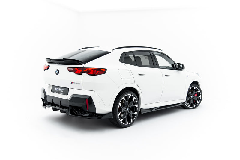 Maxton Design Rear Splitter (with vertical bars) BMW X2 M35i U10