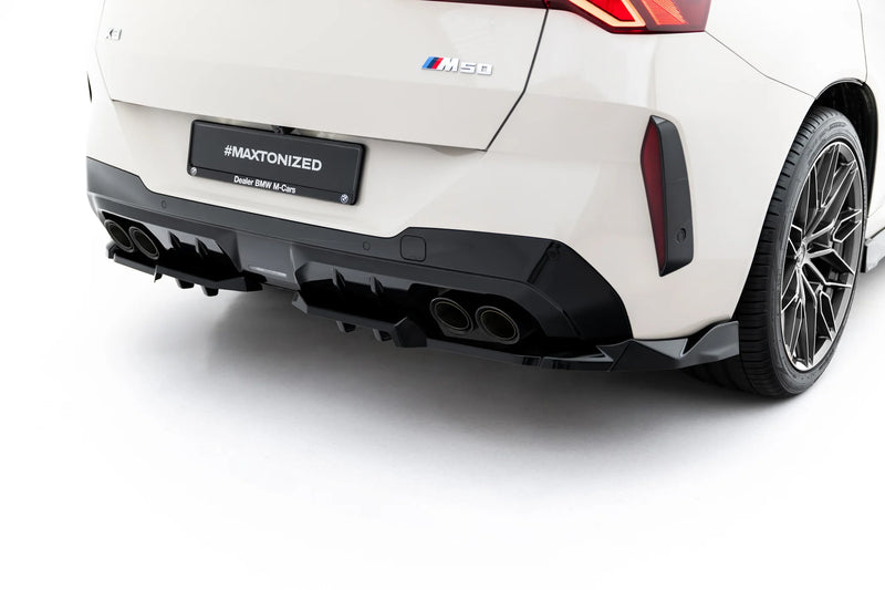 Maxton Design Rear Splitter (with a vertical bar) BMW X3 M50 G45
