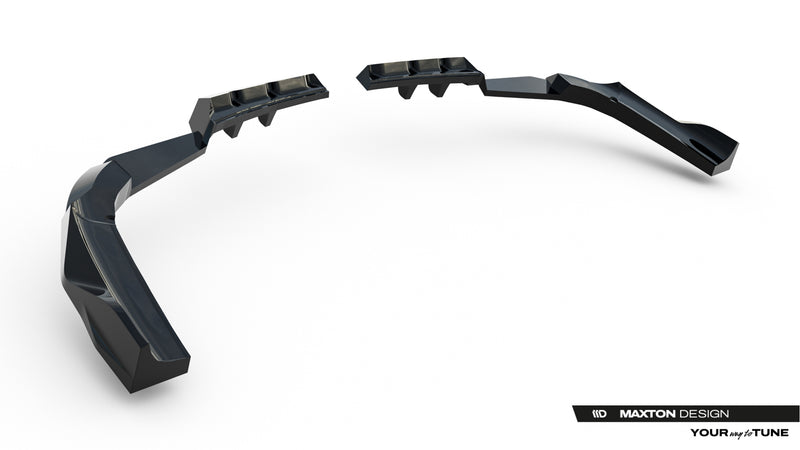 Maxton Design Rear Splitter (with a vertical bar) BMW X3 M50 G45