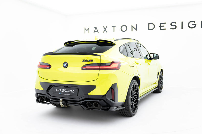 Maxton Design Hinten Splitter (mit einem vertikalem balken) BMW X4M F98 Facelift
