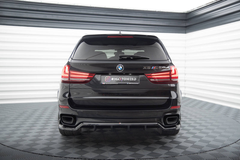 Maxton Design Rear Splitter (with one vertical bar) BMW X5 M-Pack F15