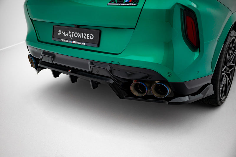 Maxton Design Hinten Splitter (mit einem vertikalem balken) BMW X6 M F96 Facelift