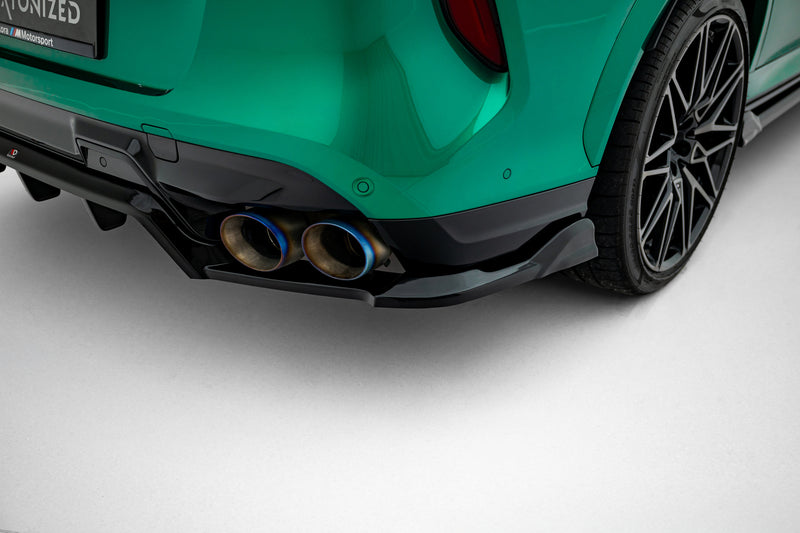 Maxton Design Hinten Splitter (mit einem vertikalem balken) BMW X6 M F96 Facelift