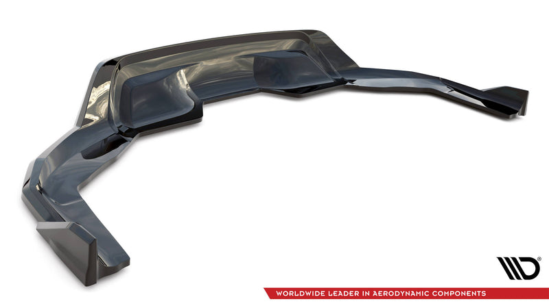 Maxton Design Hinten Splitter (mit einem vertikalem balken) BMW X6 M-Pack F16