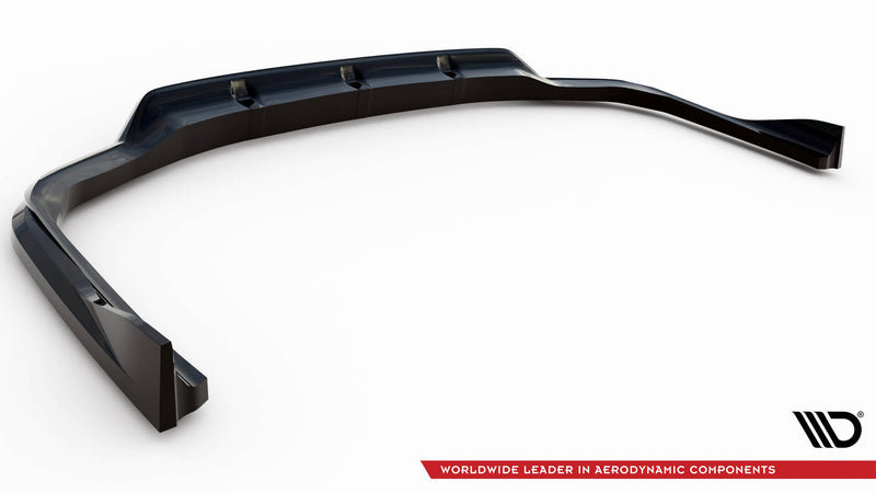 Maxton Design Rear Splitter (with one vertical bar) BMW X7 M-Pack G07 Facelift