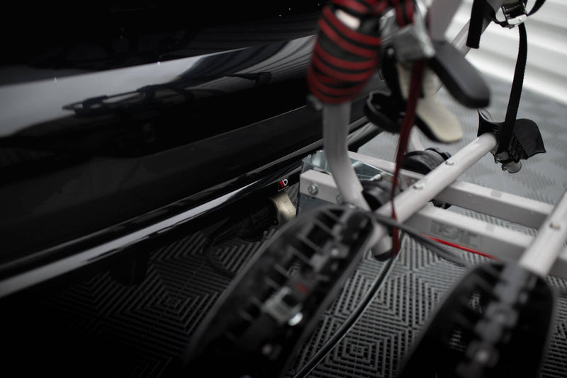 Maxton Design Rear Splitter (with one vertical bar) BMW X7 M-Pack G07 Facelift