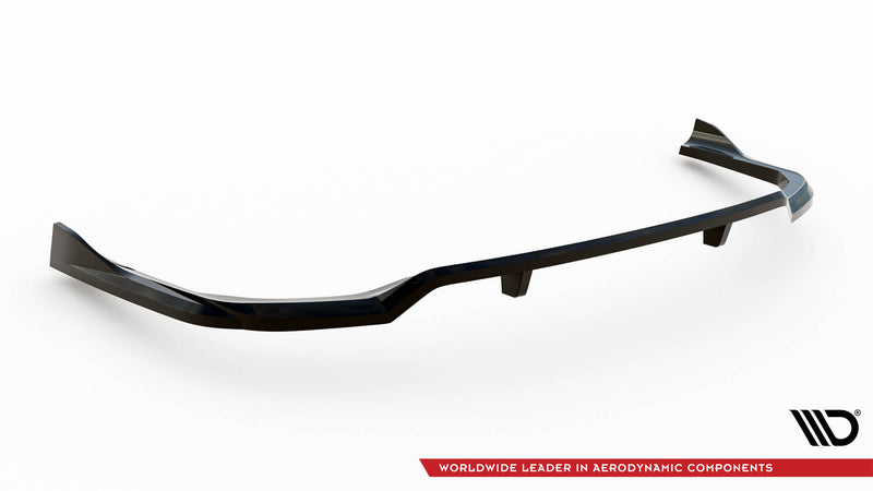 Maxton Design Rear Splitter (with one vertical bar) BMW X7 M-Pack G07 Facelift