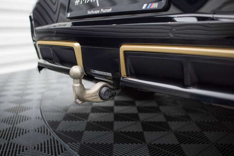 Maxton Design Hinten Splitter (mit einem vertikalem balken) BMW XM G09