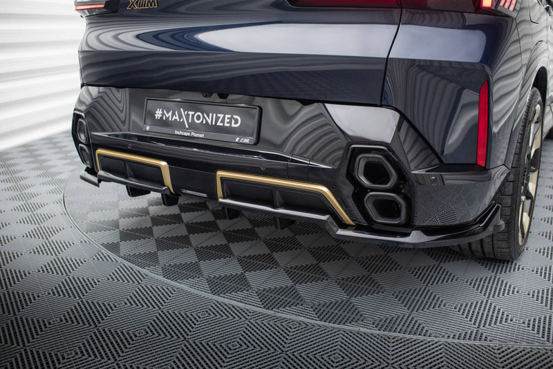 Maxton Design Hinten Splitter (mit einem vertikalem balken) BMW XM G09
